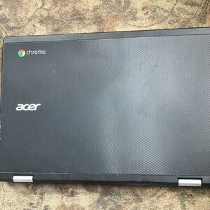 Acer Black Chromebook Laptop Minimalist Design